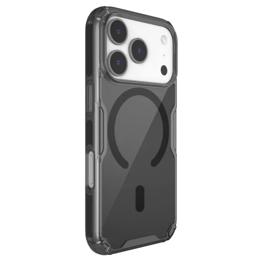  Apple iPhone 17 Pro Átlátszó Fekete Nillkin Nature TPU PRO Mágneses tok - 3
