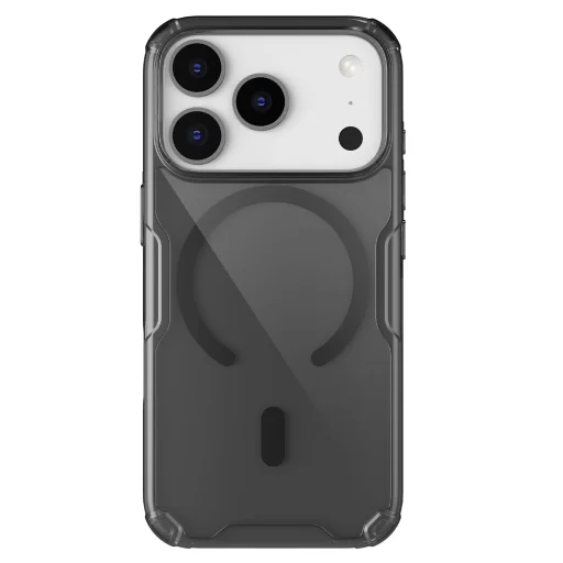  Apple iPhone 17 Pro Átlátszó Fekete Nillkin Nature TPU PRO Mágneses tok - 1