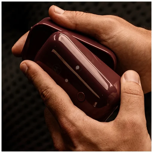 Motorola PIP12 Audio Bébiőr fekete-burgundi - 5