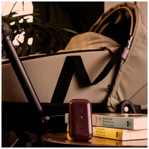Motorola PIP12 Audio Bébiőr fekete-burgundi - 6