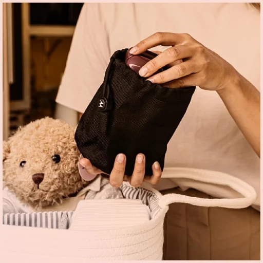 Motorola PIP12 Audio Bébiőr fekete-burgundi - 9