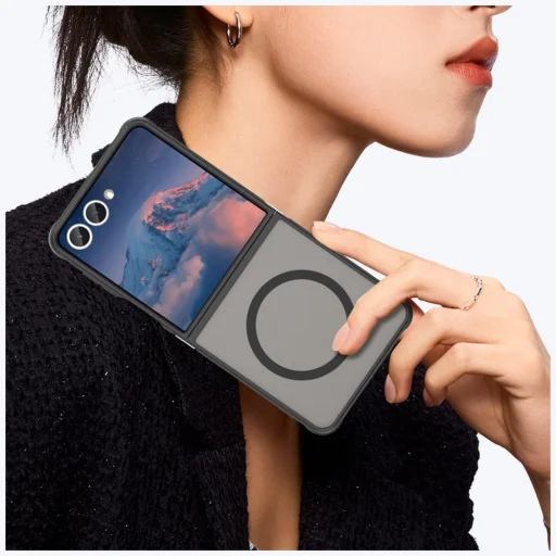 Samsung Galaxy Z Flip 7 Beline MagSafe tok fekete - 2