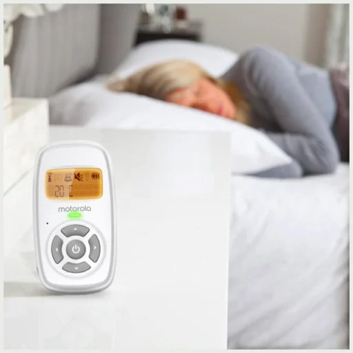 Motorola AM24 Audiobébiőr – Fehér - 3