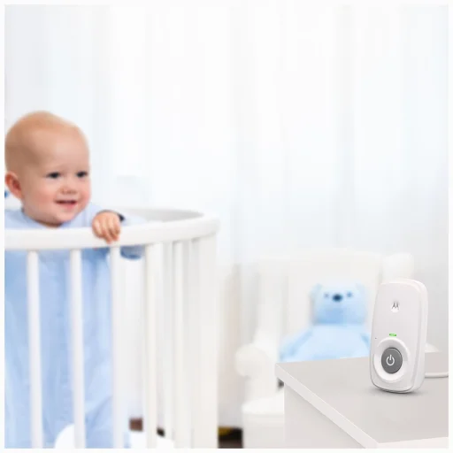 Motorola AM24 Audiobébiőr – Fehér - 4