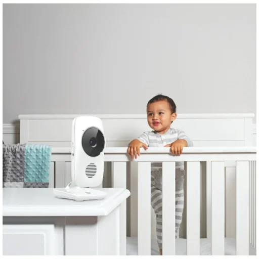 Motorola VM483 elektronikusan figyelő készülék 2.8" fehér-arany - 6