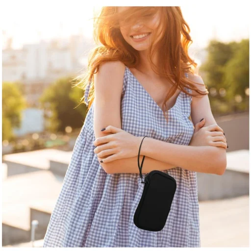 Univerzális SM70 telefontartó tok 6.0-7.2 hüvelyk fekete - 5