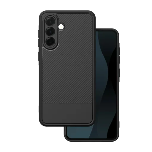 Samsung Galaxy A17 5G tok, egyszerű szén tok fekete - 1