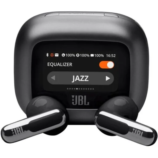 JBL Live Flex 3 TWS Bluetooth Vezeték nélküli Fülhallgató Fekete EU - 1