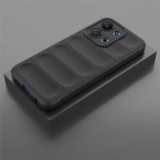 Xiaomi Redmi 15C 4G / Redmi 15C 5G Techsuit Magic Shield - Fekete tok - 5