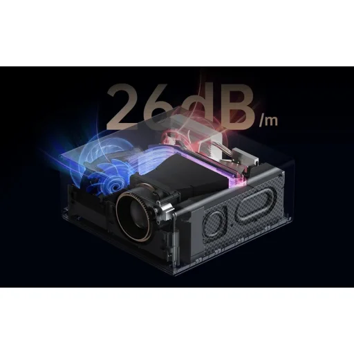 Wanbo X5 Pro (2025) Projektor, 140 hüvelyk, Full HD 1080P Android TV 11-el, BT 5.0, Fekete EU - 9