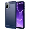 Samsung Galaxy A07 4G Kék Techsuit Carbon Silicone tok