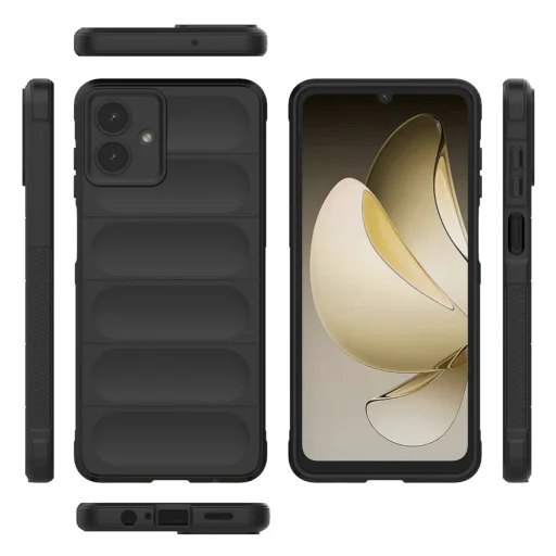 Samsung Galaxy A07 4G Techsuit - Magic Shield - Fekete tok - 2