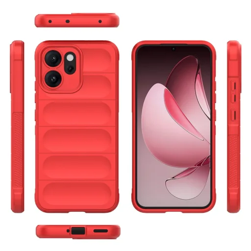 Oppo Reno14 F Piros Techsuit Magic Shield tok - 3