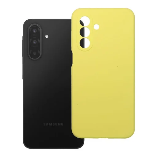Samsung Galaxy A17 tok, 2 mm vastag szilikon tok, citromsárga - 5