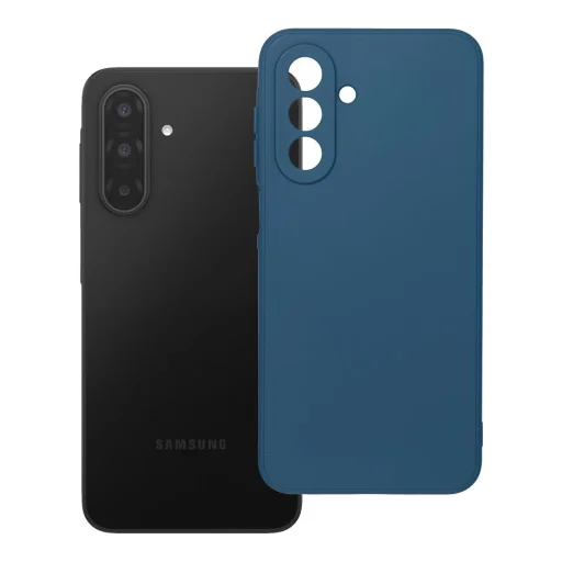 Samsung Galaxy A17 mäkký tmavomodrý obal - 11