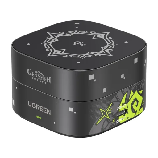 iPhone UGREEN GENSHIN 2in1 Mágneses Vezeték Nélküli Töltő 15W - 2