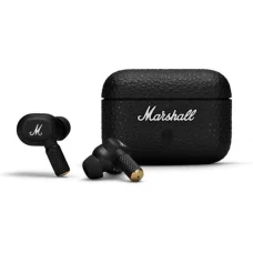 Marshall Motif II TWS Bluetooth Vezeték Nélküli Fülhallgató BT 5.3, Aktív Zajszűrés, Qi Vezeték Nélküli Töltés, IPX5, Fekete EU