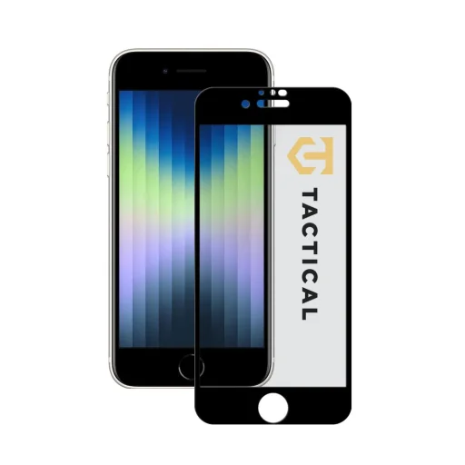  Apple iPhone 7/8/SE 2020/SE 2022 Fekete Tactical Glass Shield Privacy Stealth 5D kijelzővédő - 1