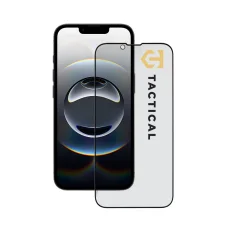  Apple iPhone 13/13 Pro/14/16e fekete Tactical Glass Shield Privacy Stealth 5D üvegfólia