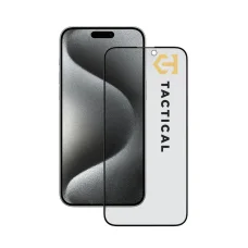  iPhone 15 Pro Max fekete Tactical Glass Shield Privacy Stealth 5D üvegfólia