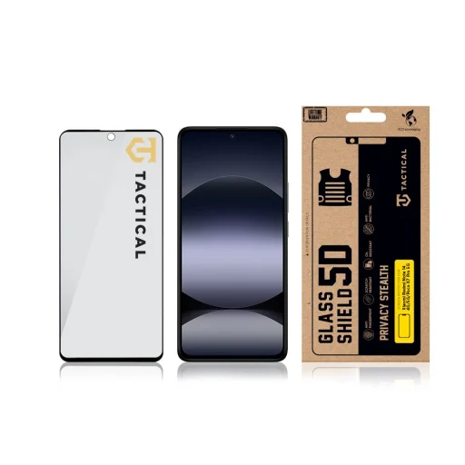  Xiaomi Redmi Note 14 4G Tactical Glass Shield Privacy Stealth 5D üvegfólia - 3