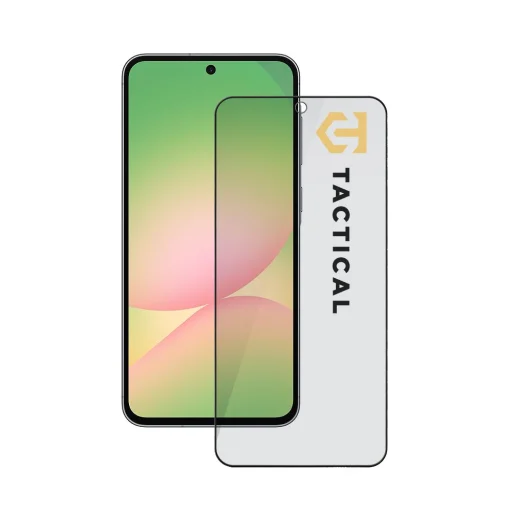  Samsung Galaxy A56 Fekete Tactical Glass Shield Privacy Stealth 5D üvegfólia - 1