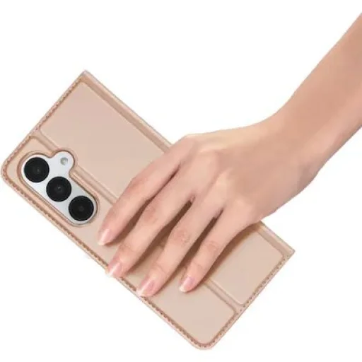 Samsung Galaxy A17 5G rózsaszín Dux Ducis Skin Pro fliptok - 4