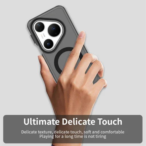 Huawei Pura 80 Pro Techsuit CandyCase MagSafe - Fekete tok - 4