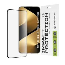 Huawei Pura 80 Ultra - Fekete Techsuit - 111D Teljes Borítású / Teljes Ragasztó Üveg üvegfólia