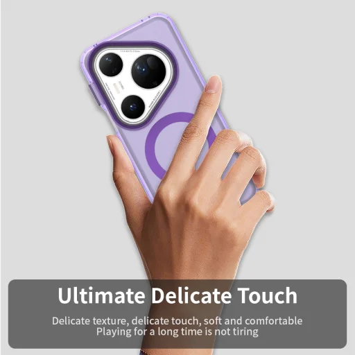 Huawei Pura 80 Ultra Techsuit - CandyCase MagSafe - Lila tok - 4