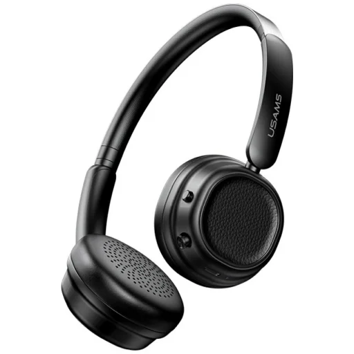 USAMS SR01 Bluetooth 5.3 ANC over-ear fejhallgató fekete - 3