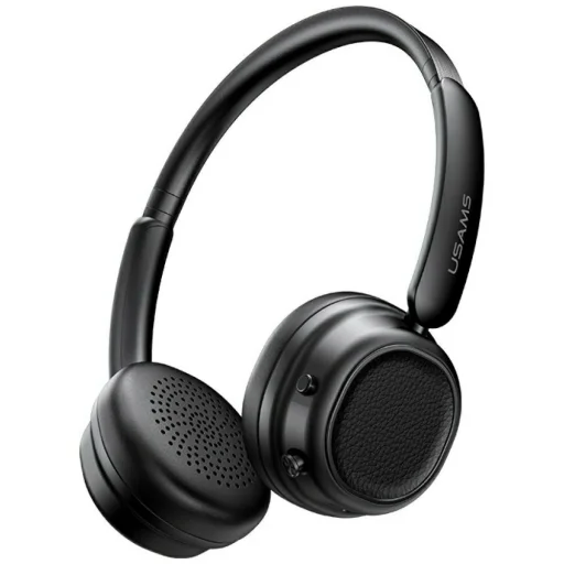 USAMS SR01 Bluetooth 5.3 ANC over-ear fejhallgató fekete - 1