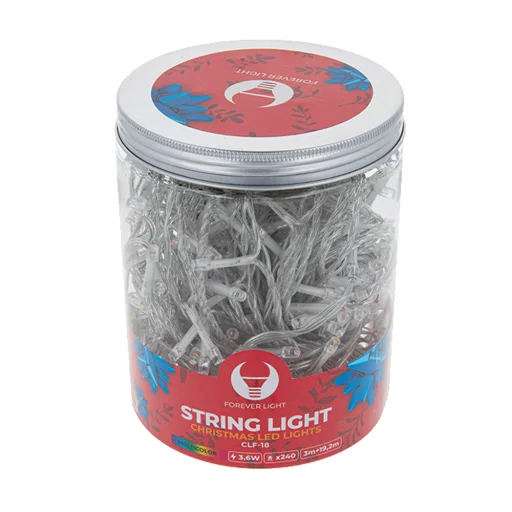 String lámpa 240LED 19,2m többszínű Forever Light - 5
