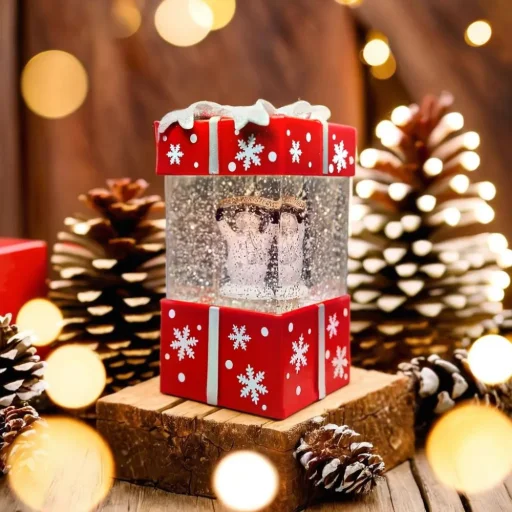 Karácsonyi Hógömb Lámpás Ajándék FLX-3 Forever Light - 3