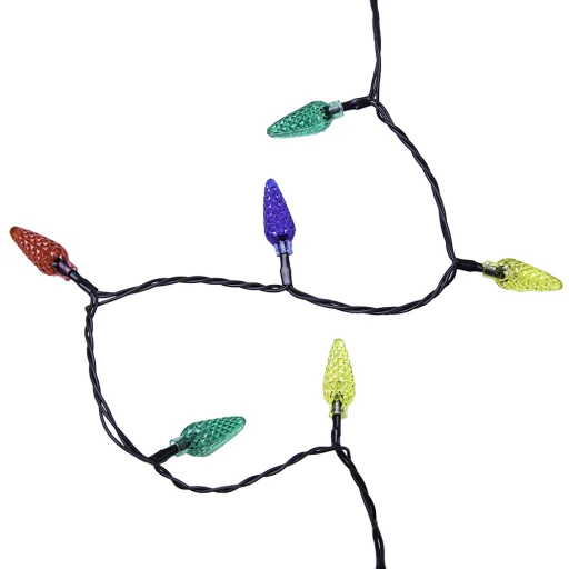 Karácsonyfa fényfüzér 100LED 8m sokszínű Forever Light beltéri - 2