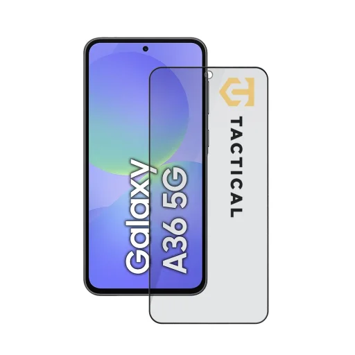 Tactical Glass Shield Privacy Stealth 5D Samsung Galaxy A36 üvegfólia - 1