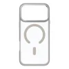 iPhone 17 Pro Max matt mágnes fedelet tartalmazó tok kompatibilis MagSafe technológiával titán, thumbnail