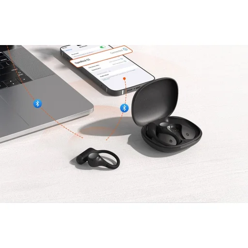 OneOdio OpenRock S2 vezeték nélküli fejhallgató (fekete) - 9