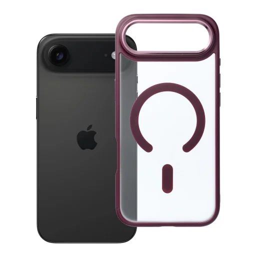 iPhone 17 Air MATNÝ MAG COVER obal slivkovo červený - 7