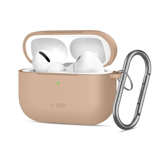 Apple AirPods Pro 3 Tech-protect Silicone Hook Caffe Latte tok - 1