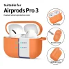 Apple AirPods Pro 3 Silicone Hook tok Kozmikus Narancs - 4