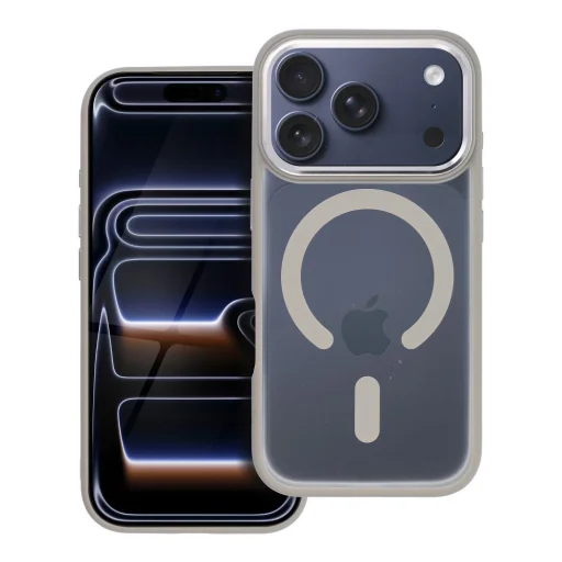 iPhone 17 Pro matt mágneses tok titán - 7