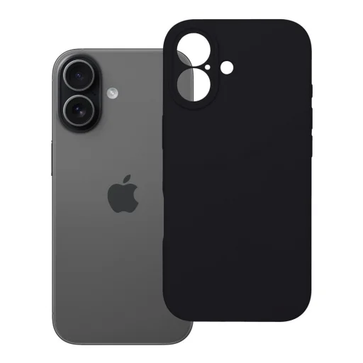 iPhone 17 silikónový obal 2mm čierny obal - 5
