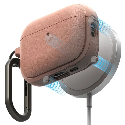 Apple AirPods Pro 3 Ringke Onyx Magnetic Magsafe Constant Coral tok - 2