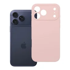  iPhone 18 Pro Max / 17 Pro Max púderrózsaszín szilikon 2 mm tok, MagSafe kompatibilis