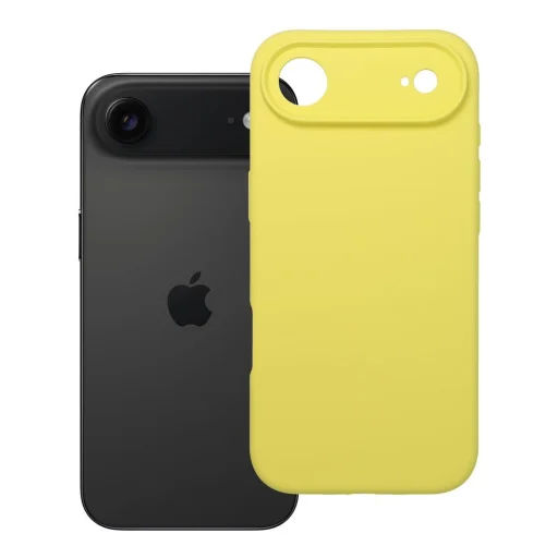 iPhone 17 Air silikónové puzdro citrónové - 5