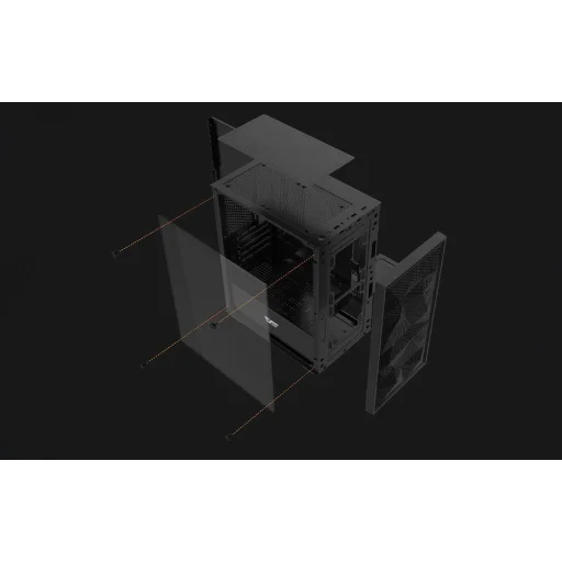 Darkflash M305 Mesh számítógépház (Fehér) - 12