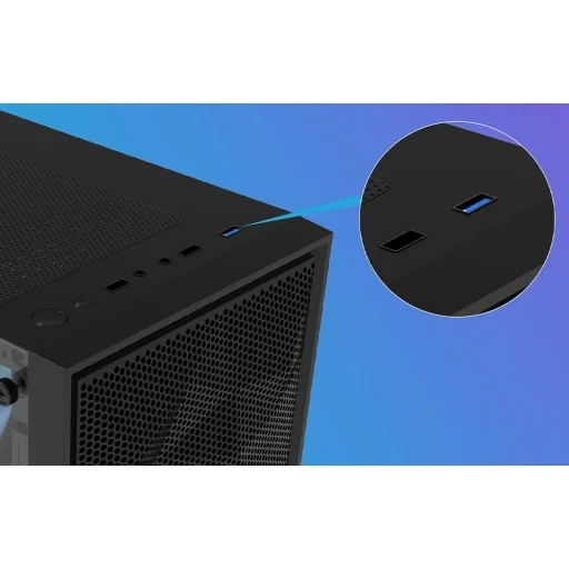 Darkflash M305 Mesh számítógépház (Fehér) - 16