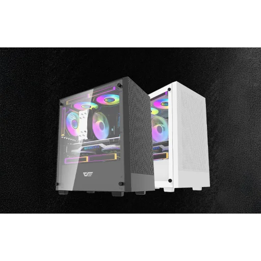 Darkflash M305 számítógépház ventilátorok nélkül (Fehér) - 10