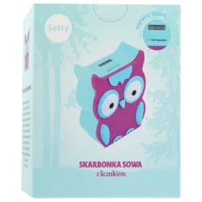 Setty persely számlálóval Bagoly YS011-12,